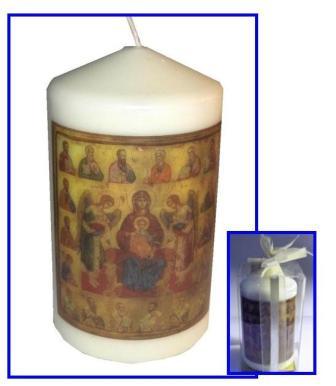 Madonna & Child Candle